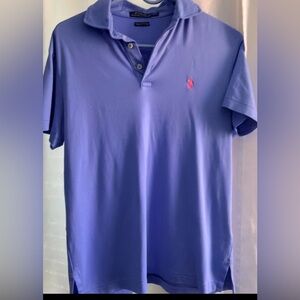 Polo by Ralph Lauren Men's Blue Polo Shirt